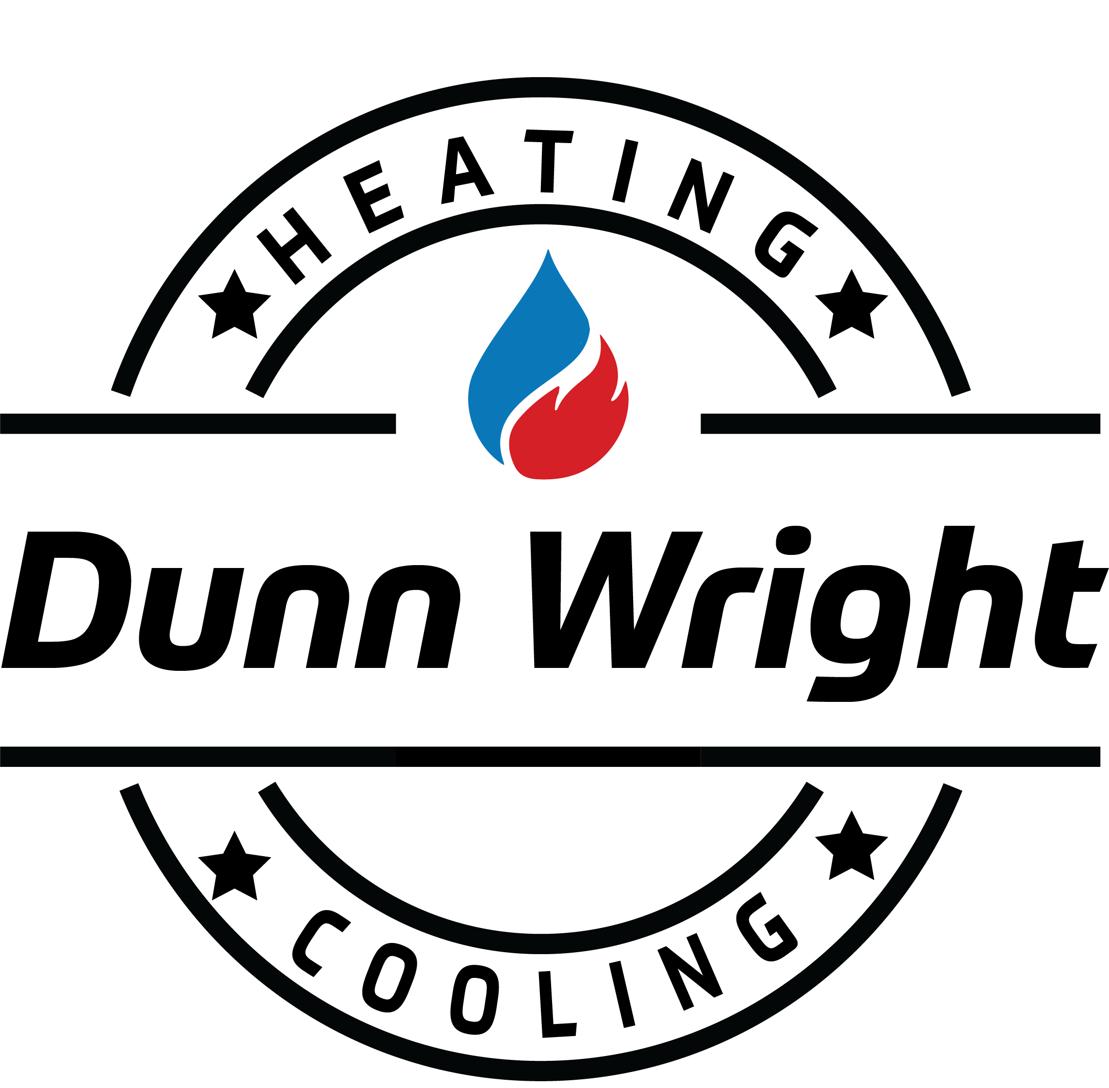 Dunn Wright Heating & Cooling Logo